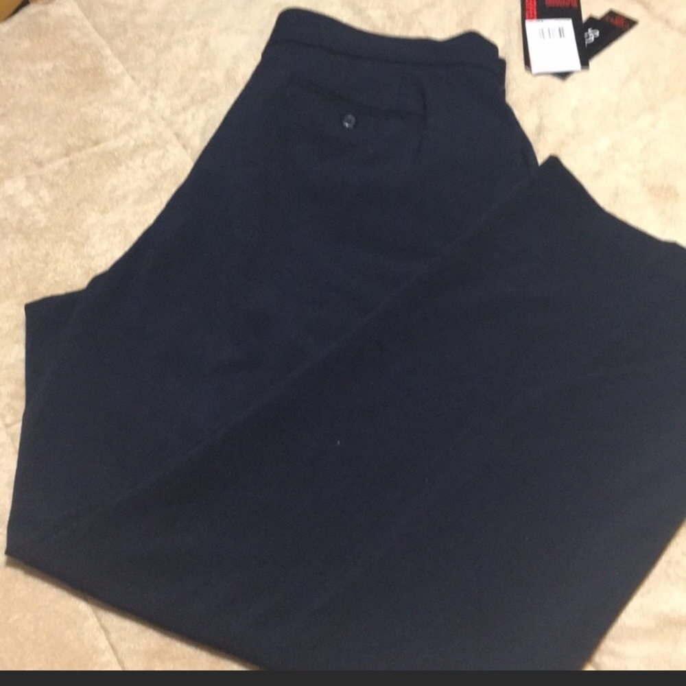 Briggs New York NWT 16WS women’s navy dress pants - Picture 2 of 4